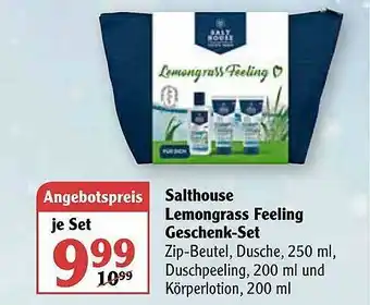 Globus Salthouse Lemongrass Feeling Geschenk-set Angebot