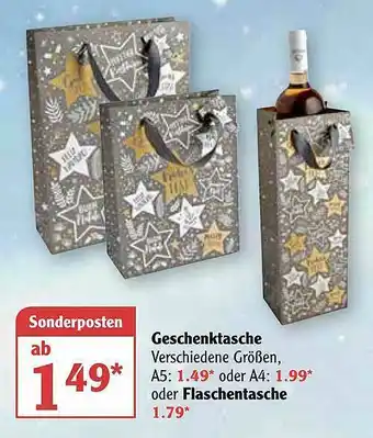 Globus Geschenktasche Oder Flaschentasche Angebot