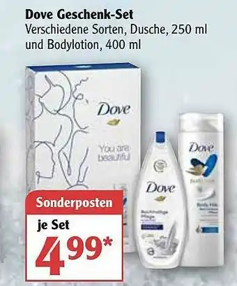 Globus Dove Geschenk-set Angebot