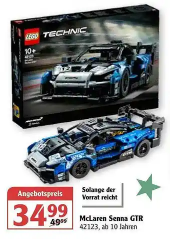 Globus Lego Technic Mclaren Senna Gtr Angebot