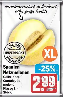 AEZ Spanien Netzmelonen Angebot