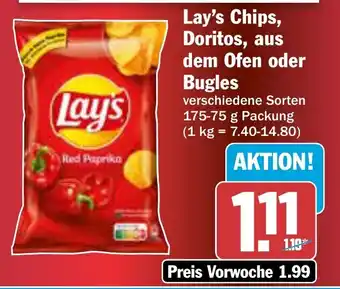 AEZ Lay's Chips, Doritos, aus dem Ofen oder Bugles Angebot