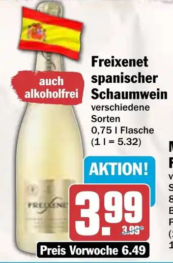 AEZ Freixenet spanischer Schaumwein Angebot