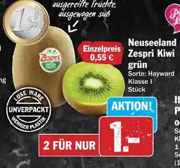 AEZ Neuseeland Zespri Kiwi grün Angebot