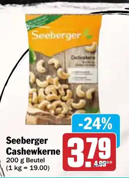 AEZ Seeberger Cashewkerne Angebot