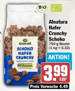 AEZ Alnatura Hafer Crunchy Schoko Angebot