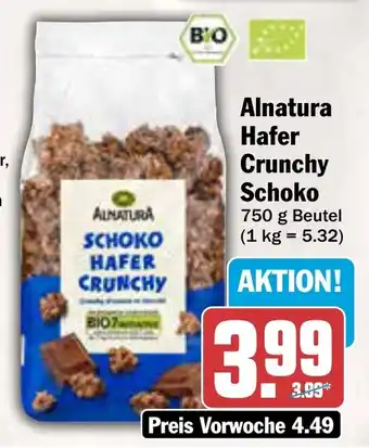AEZ Alnatura Hafer Crunchy Schoko Angebot