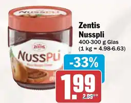 AEZ Zentis Nusspli Angebot