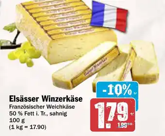 AEZ Elsässer Winzerkäse Angebot