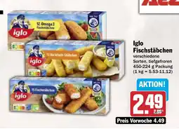 AEZ Iglo Fischstäbchen Angebot