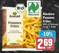 AEZ Alnatura Pommes Frites Angebot