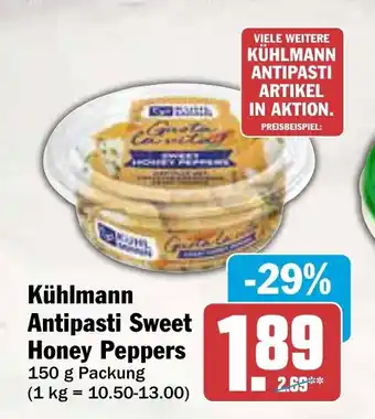 AEZ Kühlmann Antipasti Sweet Honey Peppers Angebot