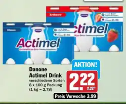 AEZ Danone Actimel Drink Angebot