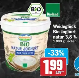 AEZ Weideglück Bio Joghurt natur 3,8 % Angebot