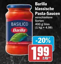 AEZ Barilla klassische Pasta-Saucen Angebot