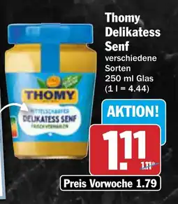 AEZ Thomy Delikatess Senf Angebot