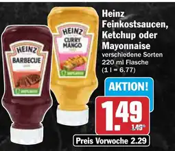 AEZ Heinz Feinkostsaucen, Ketchup oder Mayonnaise Angebot