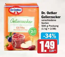AEZ Dr. Oetker Gelierzucker Angebot