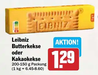 AEZ Leibniz Butterkekse oder Kakaokekse Angebot