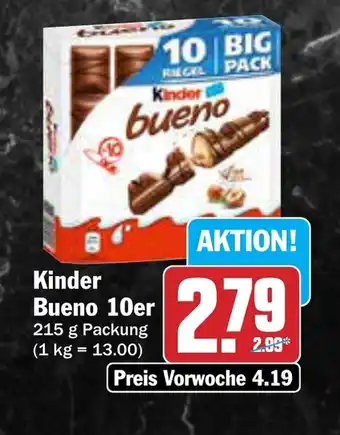 AEZ Kinder Bueno 10er Angebot