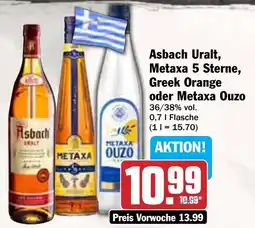 AEZ Asbach Uralt, Metaxa 5 Sterne, Greek Orange oder Metaxa Ouzo Angebot