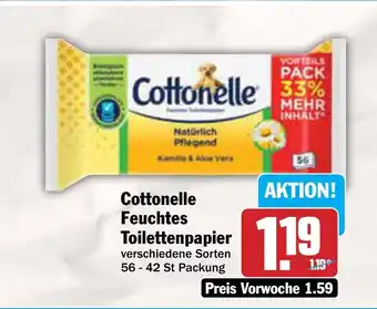 AEZ Cottonelle Feuchtes Toilettenpapier Angebot