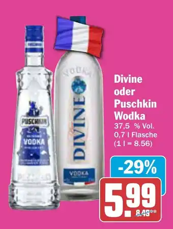 AEZ Divine oder Puschkin Wodka Angebot
