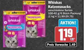 AEZ whiskas Katzensnacks Angebot