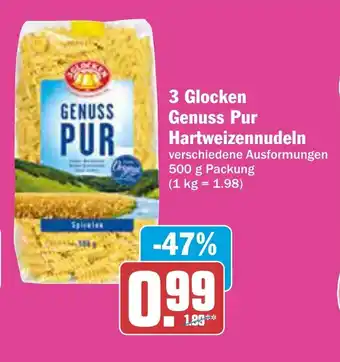 AEZ 3 Glocken Genuss Pur Hartweizennudeln Angebot