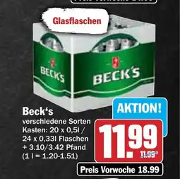AEZ Beck's Angebot