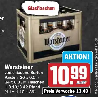AEZ Warsteiner Angebot