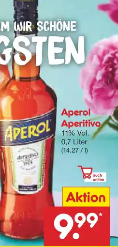 Netto Marken-Discount APEROL Aperitivo Angebot