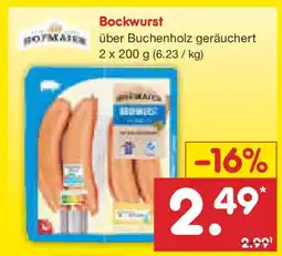 Netto Marken-Discount Bockwurst Angebot