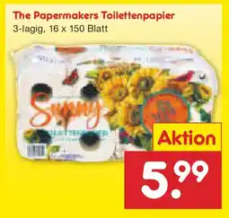 Netto Marken-Discount The Papermakers Toilettenpapier Angebot