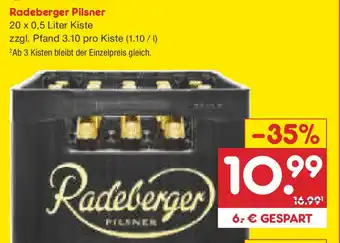 Netto Marken-Discount Radeberger Pilsner Angebot