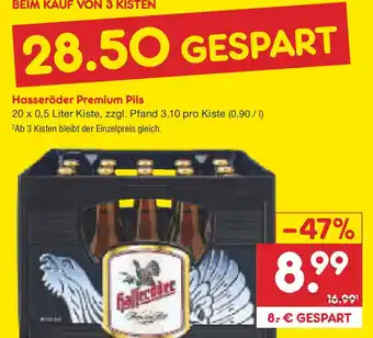 Netto Marken-Discount Hasseröder Premium Pils Angebot
