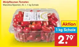Netto Marken-Discount Minipflaumen Tomaten Angebot