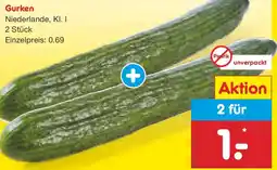 Netto Marken-Discount Gurken Angebot
