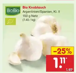 Netto Marken-Discount Bio Knoblauch Angebot