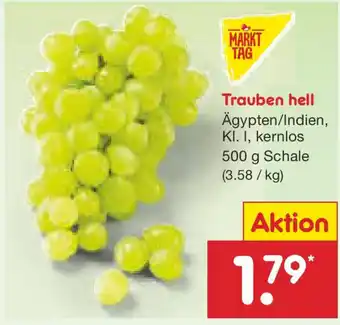 Netto Marken-Discount Trauben hell Angebot