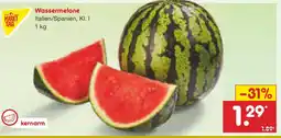 Netto Marken-Discount Wassermelone Angebot