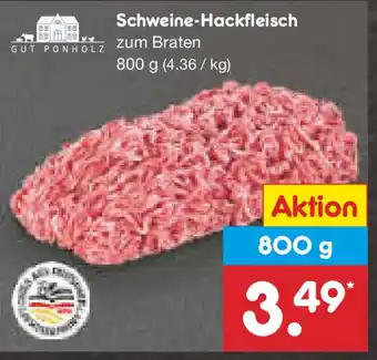 Netto Marken-Discount Schweine-Hackfleisch Angebot