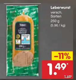 Netto Marken-Discount Leberwurst Angebot