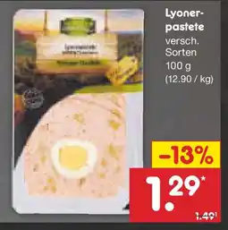 Netto Marken-Discount Lyoner- pastete Angebot