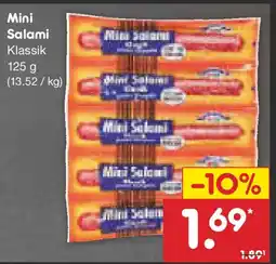 Netto Marken-Discount Mini Salami Angebot