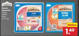 Netto Marken-Discount Salami- Aufschnitt Angebot