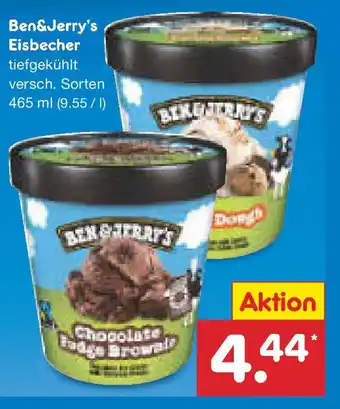Netto Marken-Discount Ben&Jerry's Eisbecher Angebot