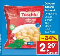 Netto Marken-Discount Dovgan Taschki Pelmeni Angebot