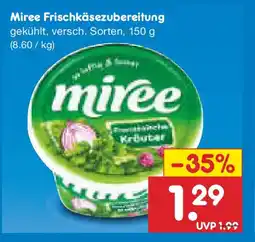 Netto Marken-Discount Miree Frischkäsezubereitung Angebot