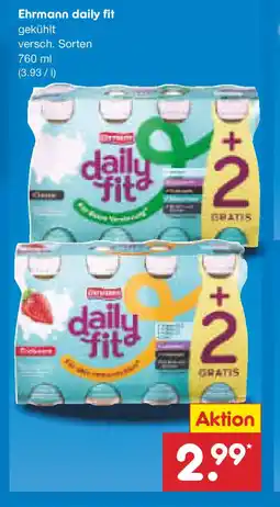 Netto Marken-Discount Ehrmann daily fit gekühlt Angebot